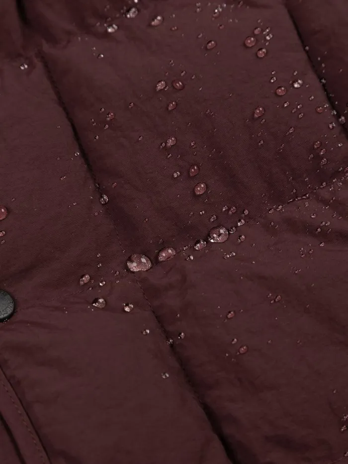 Women Lapwing Coat Black Cherry Finisterre Jackets Coats and Gilets