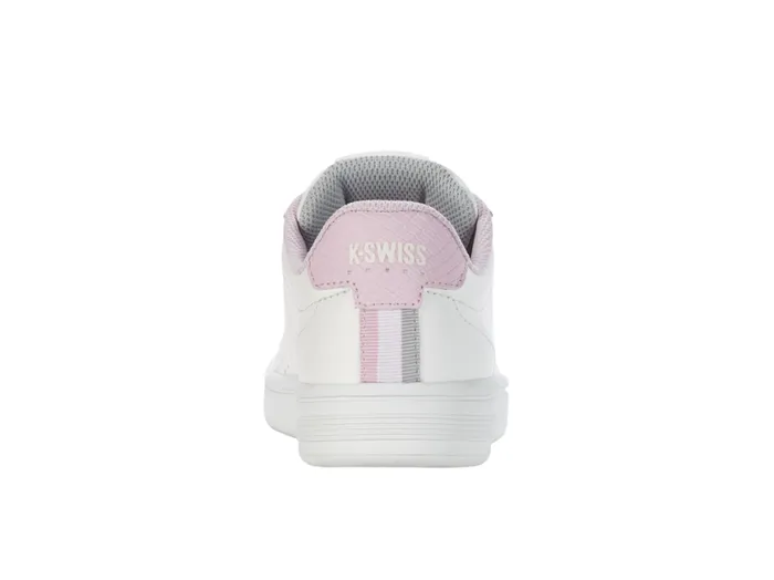 Women Lifestyle KSwiss BASE COURT Brilliant Whitelilac Snowgray Violet