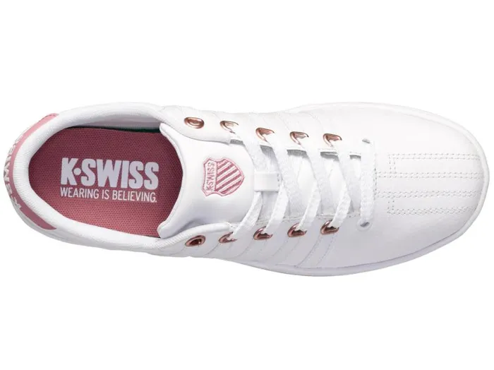 Women Lifestyle KSwiss COURT PRO II Whitefoxgloveraindrops