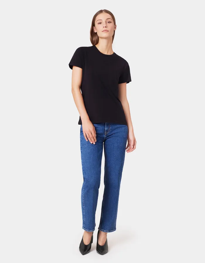 Women Light Organic Tee 8211 Deep Black Women TShirts Colorfulstandard