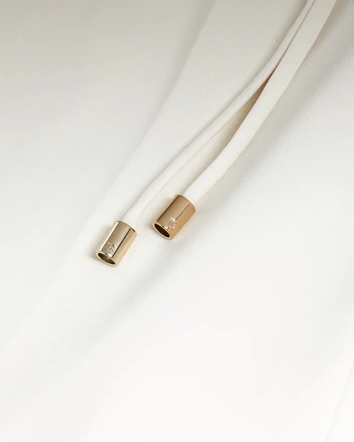 Women LILIAAH 8211 Wide Leg Jogger Ivory Ted Baker Trousers and Shorts