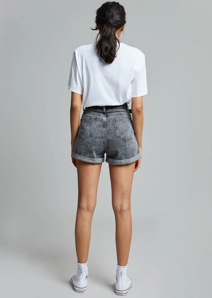 Women Lilou Simple Tee 8211 Optic White The Frankie Shop Tops