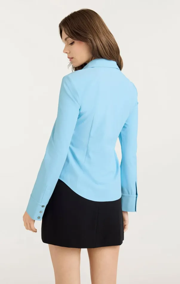 Women Long Sleeve Tops Cinq Sept Sienna Top Agua Fria