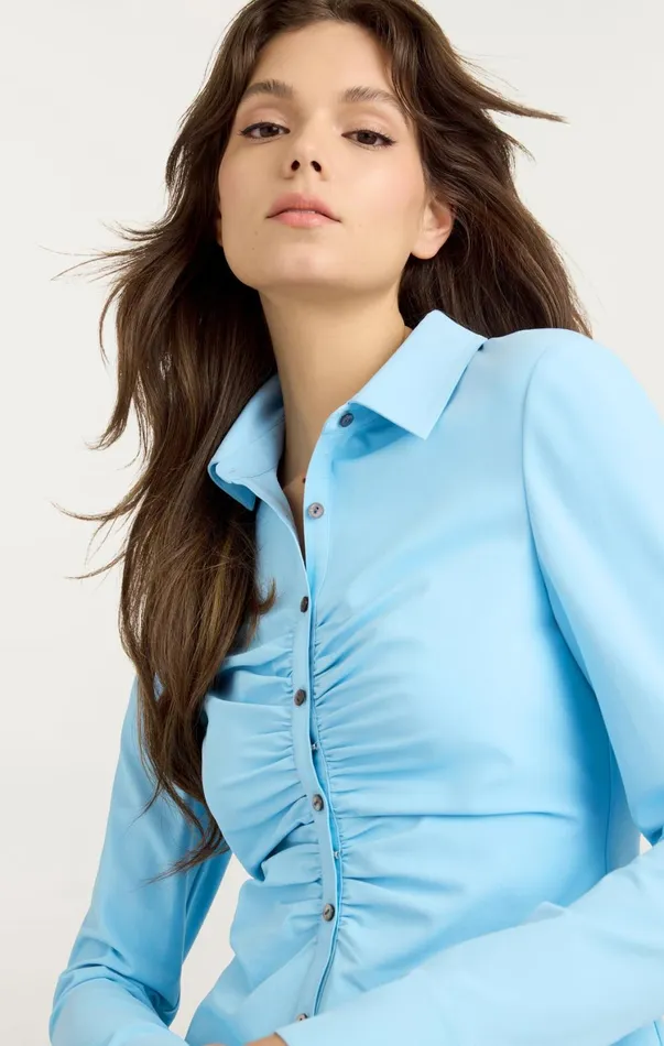 Women Long Sleeve Tops Cinq Sept Sienna Top Agua Fria