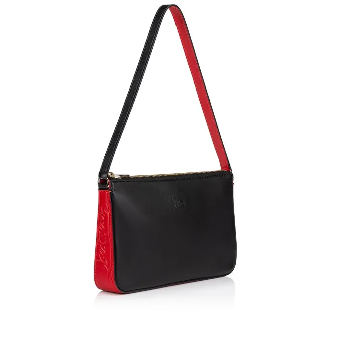Women Loubila Pouch 8211 Nappa Leather 8211 Black Christian Louboutin Shoulder Bags