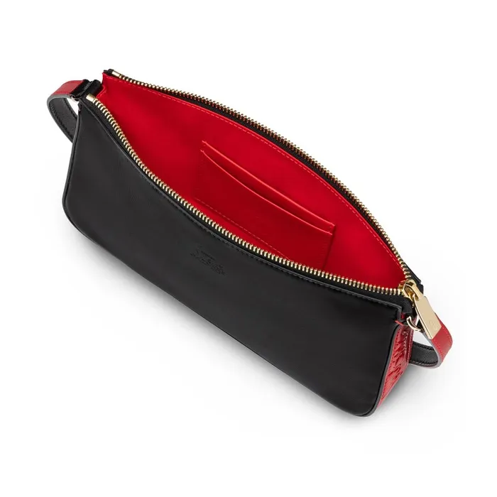 Women Loubila Pouch 8211 Nappa Leather 8211 Black Christian Louboutin Shoulder Bags
