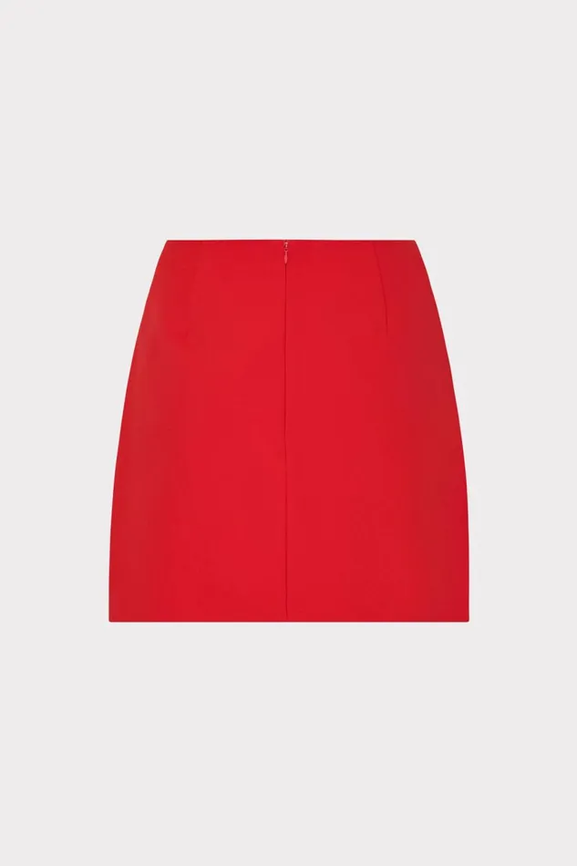 Women Matching Sets Milly Lizzy Cady Mini Skirt Red