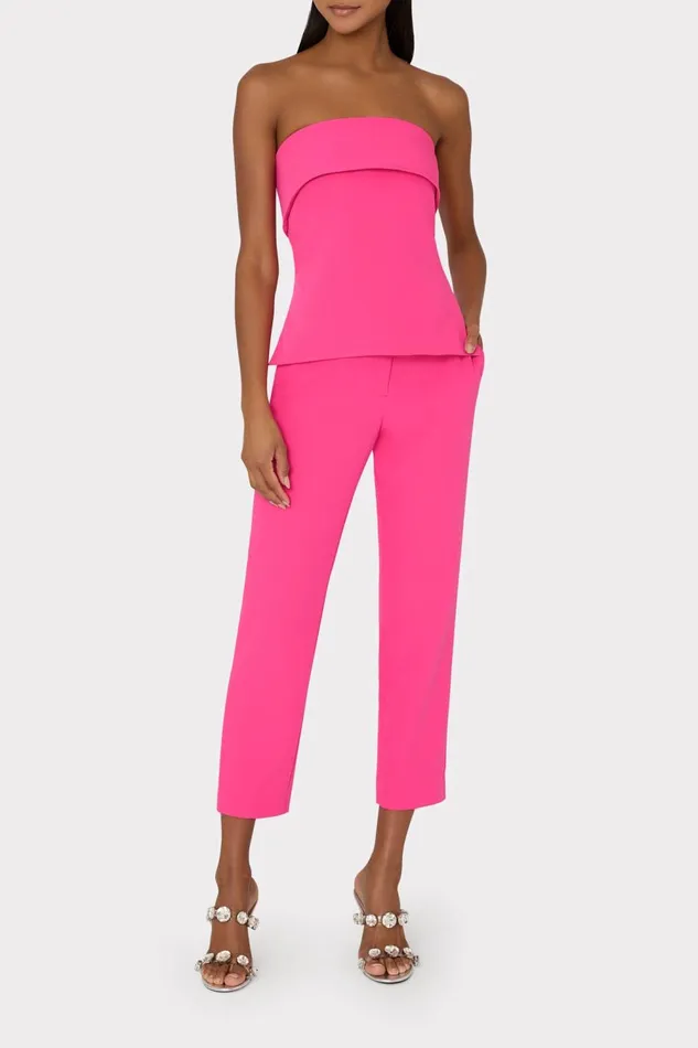 Women Matching Sets Milly Nicola Cady Pants Milly Pink