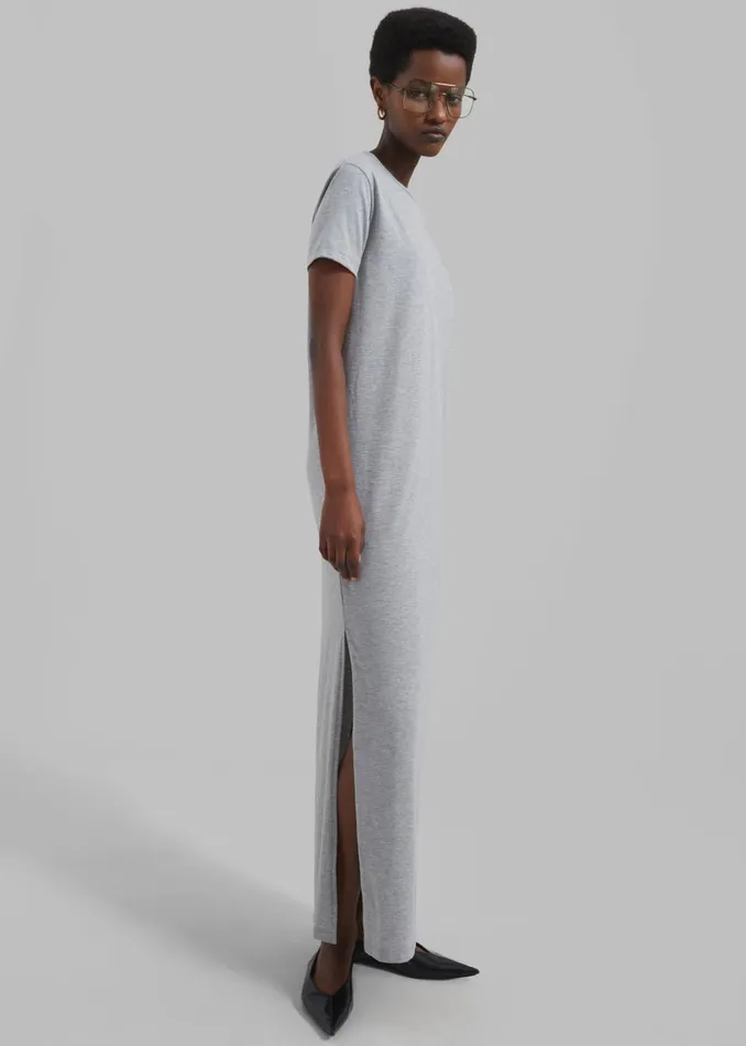 Women Maya TShirt Dress 8211 Grey The Frankie Shop Dresses