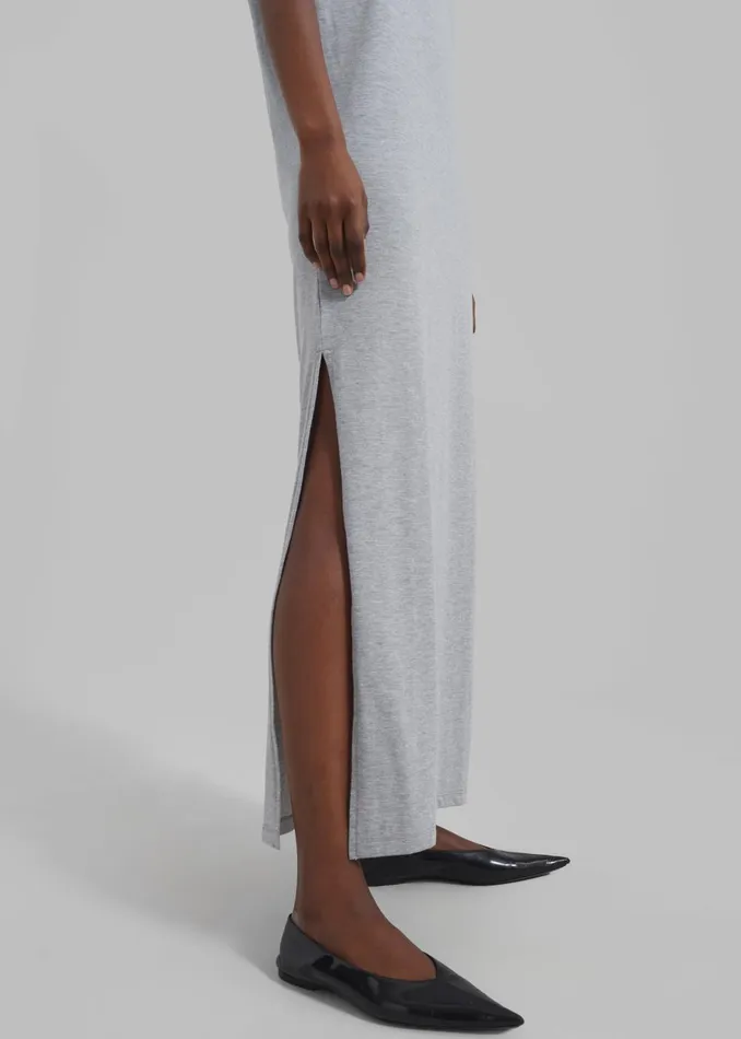 Women Maya TShirt Dress 8211 Grey The Frankie Shop Dresses