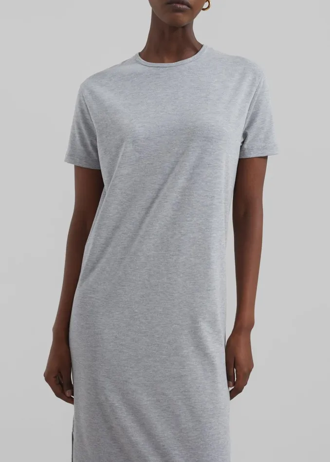 Women Maya TShirt Dress 8211 Grey The Frankie Shop Dresses