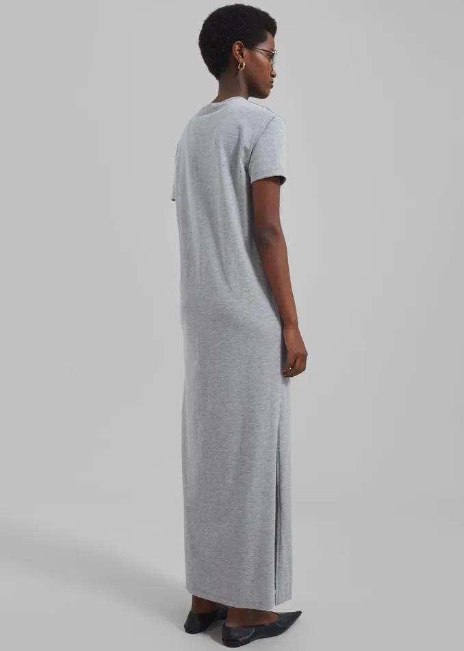 Women Maya TShirt Dress 8211 Grey The Frankie Shop Dresses