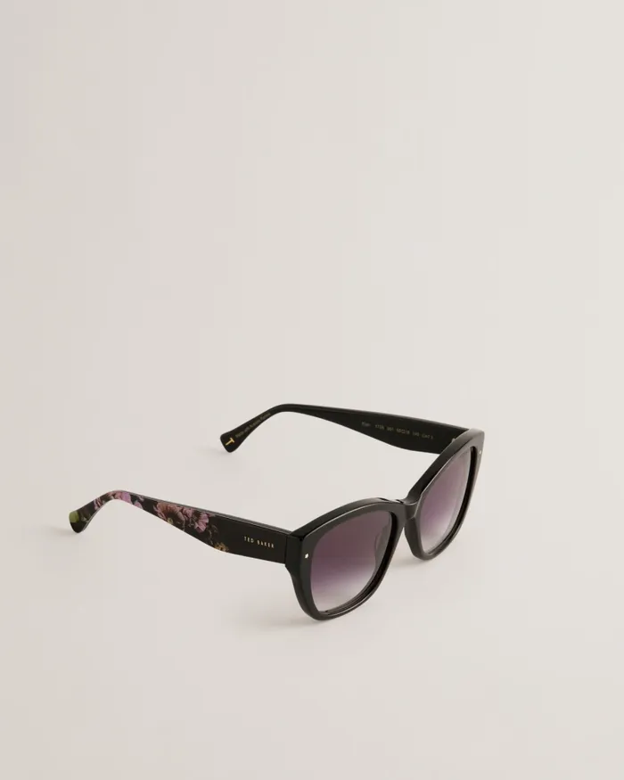 Women MELLEYY 8211 Floral Detail Cat Eye Sunglasses Black Ted Baker Sunglasses Women MELLEYY 8211 Floral Detail Cat Eye Sunglasses Black Ted Baker Sunglasses