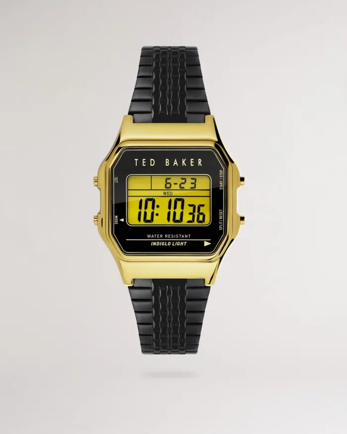 WomenMen ALRRM 8211 Ted 80s Bracelet Watch Black Ted Baker Watches