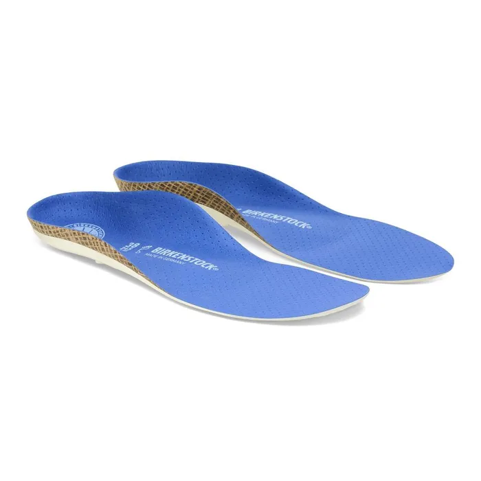 WomenMen Birkenstock Arch Supports And Insoles Blue Footbed For Sneakers Blue