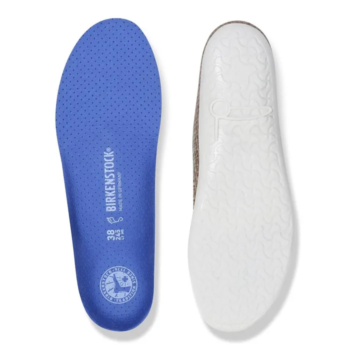 WomenMen Birkenstock Arch Supports And Insoles Blue Footbed For Sneakers Blue