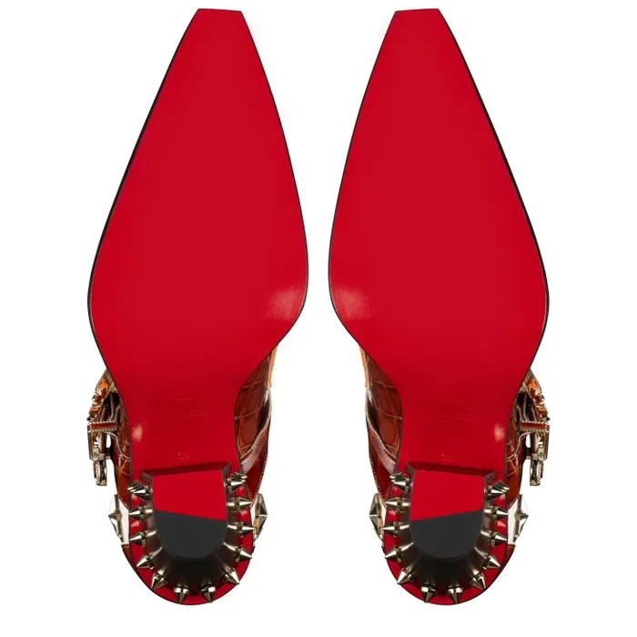 WomenMen Kennywood Low Boots 75 Mm 8211 Calf Leather 8211 Rodeo Christian Louboutin Boots