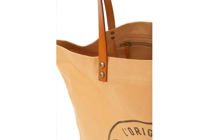 WomenMen ROUND LOGO TOTE BAG Camel PALLADIUM Bags WomenMen ROUND LOGO TOTE BAG Camel PALLADIUM Bags