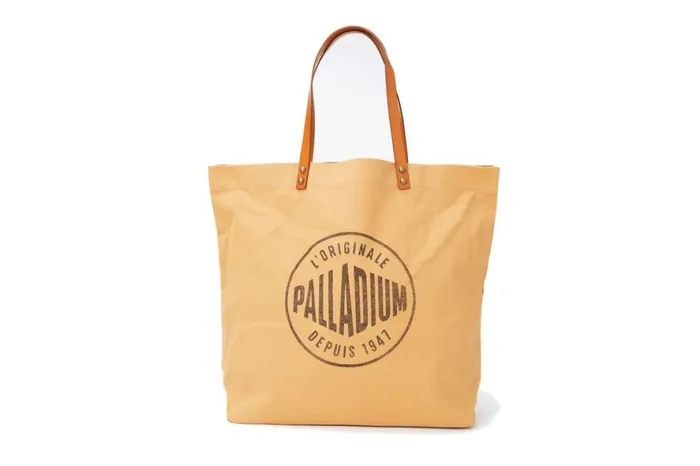 WomenMen ROUND LOGO TOTE BAG Camel PALLADIUM Bags WomenMen ROUND LOGO TOTE BAG Camel PALLADIUM Bags