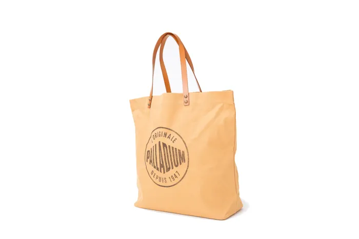 WomenMen ROUND LOGO TOTE BAG Camel PALLADIUM Bags WomenMen ROUND LOGO TOTE BAG Camel PALLADIUM Bags