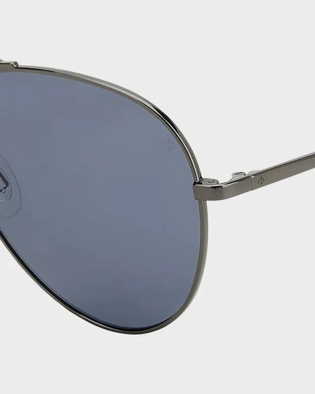 WomenMen Sunglasses Rag and Bone Ren Dark Ruthenium Grey