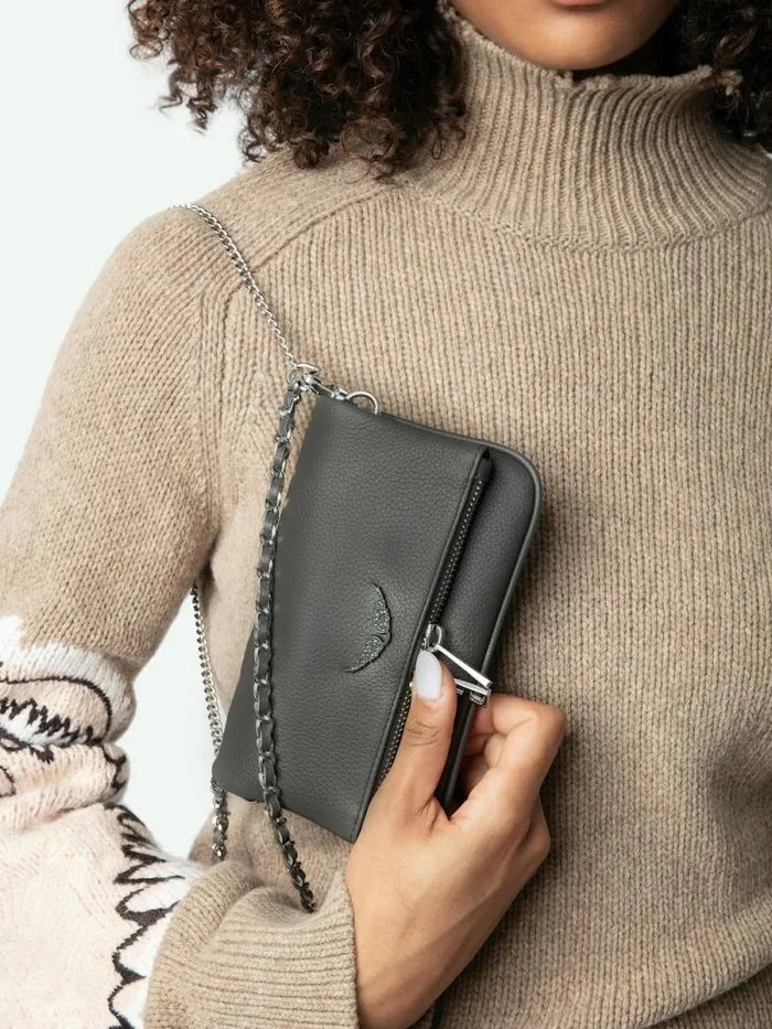 WomenMen Zadig and Voltaire Mini Bags Rock Nano Clutch Road WomenMen Zadig and Voltaire Mini Bags Rock Nano Clutch Road