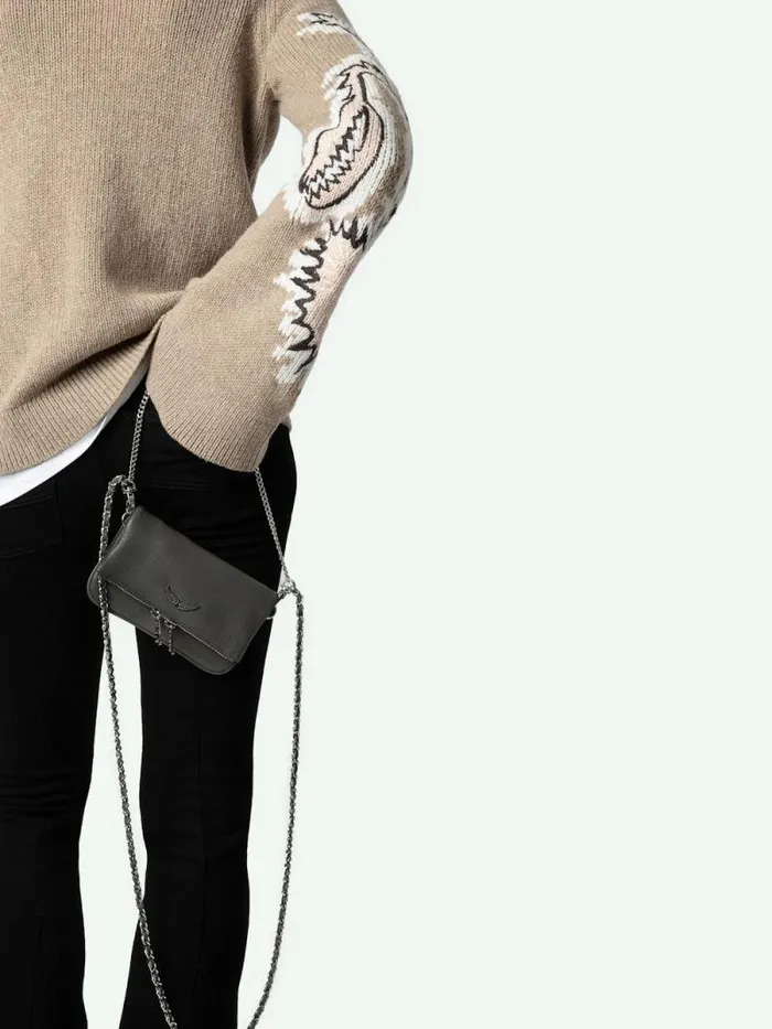 WomenMen Zadig and Voltaire Mini Bags Rock Nano Clutch Road WomenMen Zadig and Voltaire Mini Bags Rock Nano Clutch Road