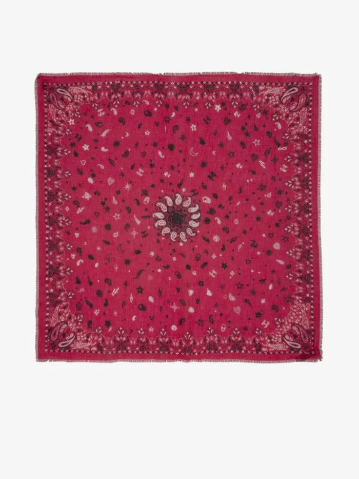 WomenMen Zadig and Voltaire Scarves Maddie Scarf Framboise