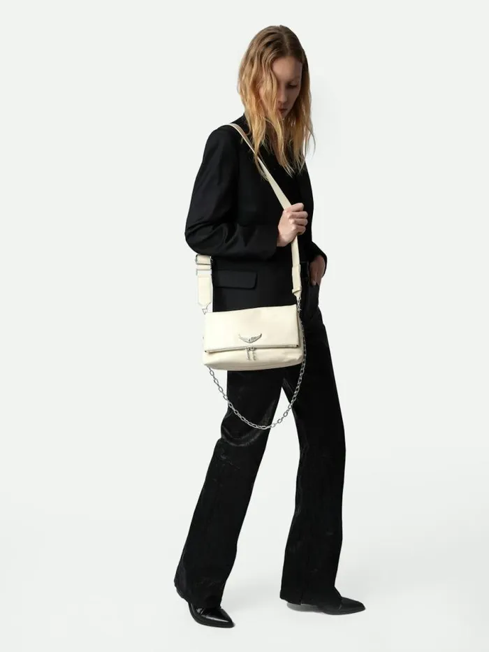 WomenMen Zadig and Voltaire Shoulder Bags Swing Your Wings Rocky Bag Flash WomenMen Zadig and Voltaire Shoulder Bags Swing Your Wings Rocky Bag Flash
