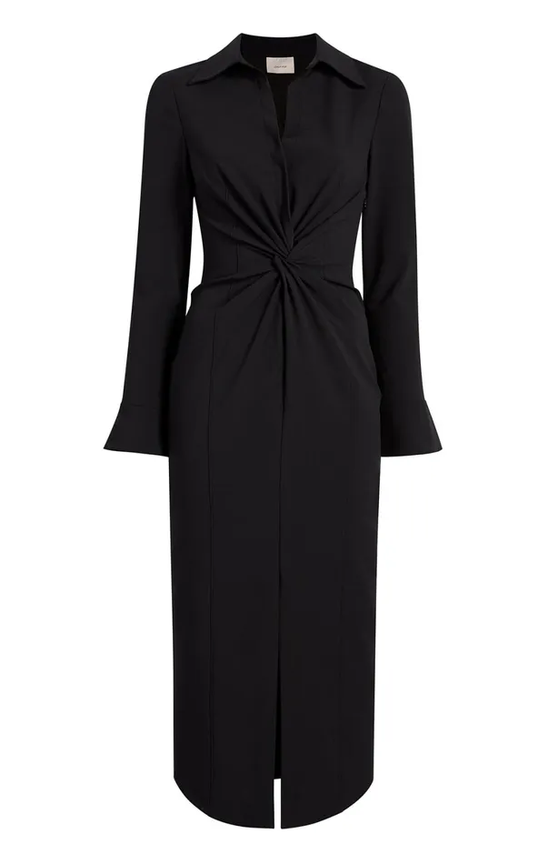 Women Midi Cinq Sept Midi Mckenna Dress Black