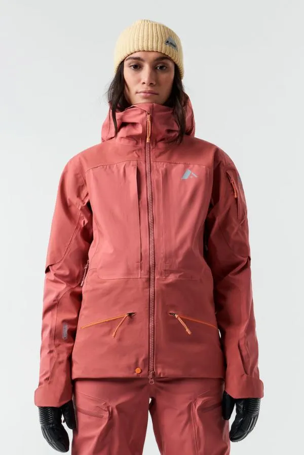 Women MtnX Boulder 3L Hybrid JacketSockeye Orage Jackets