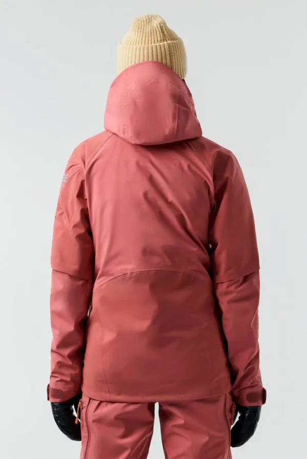 Women MtnX Boulder 3L Hybrid JacketSockeye Orage Jackets Women MtnX Boulder 3L Hybrid JacketSockeye Orage Jackets