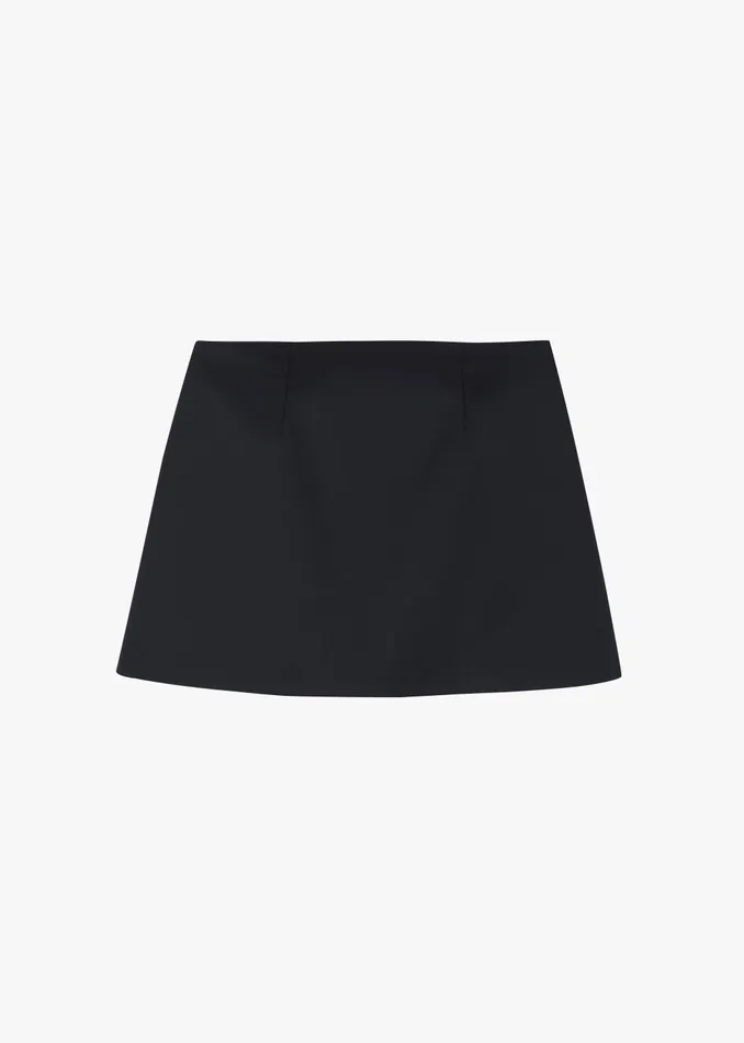 Women Nessa Mini Skirt 8211 Black The Frankie Shop Bottoms