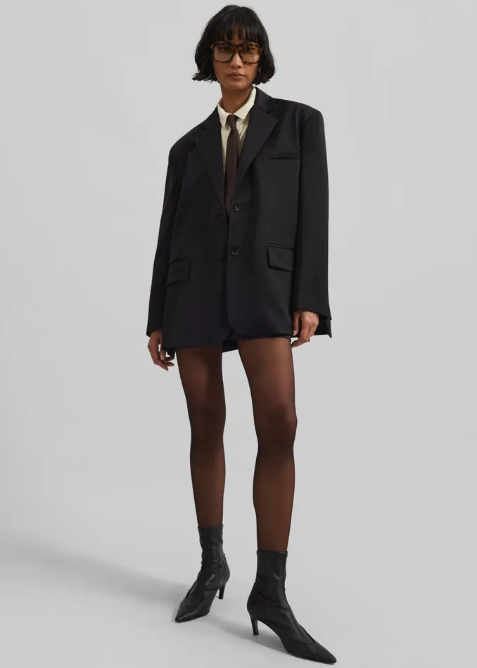 Women Nessa Mini Skirt 8211 Black The Frankie Shop Bottoms