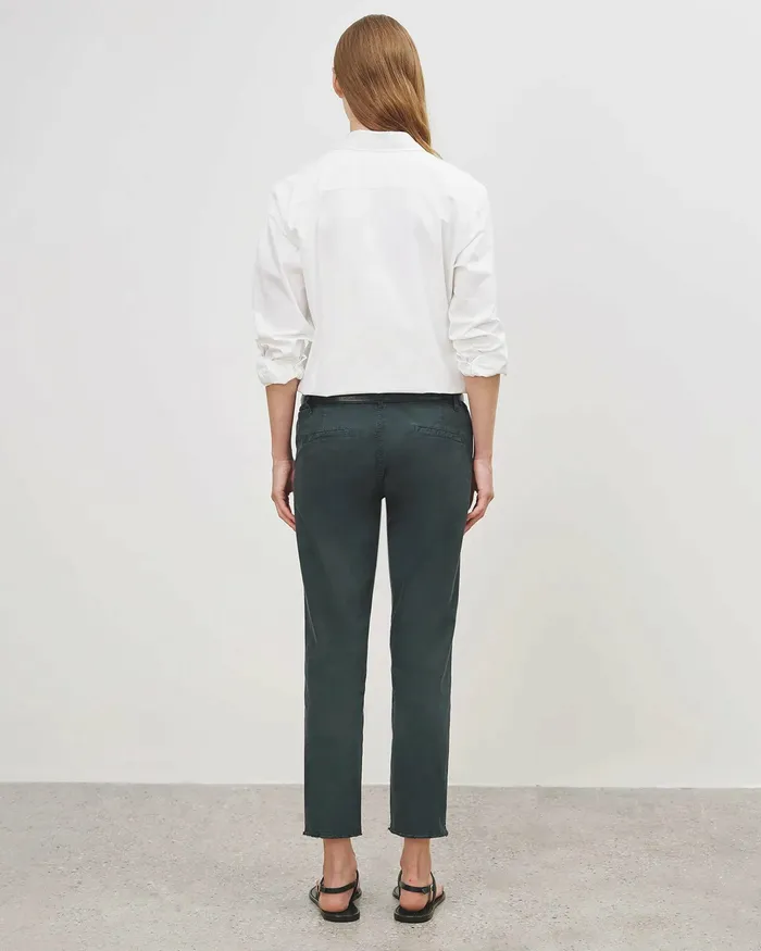 Women Nili Lotan RAPHAEL SHIRT Black Tops