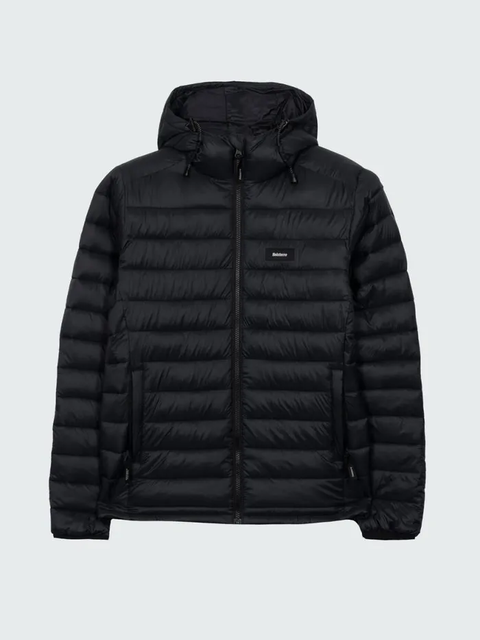 Women Nimbus Hooded Jacket Black Finisterre Jackets Coats and Gilets