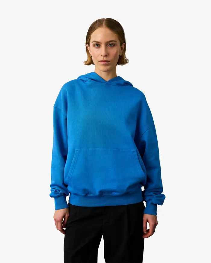 Women Organic Oversized Hood Snow Melange Colorful Standard Hoodies