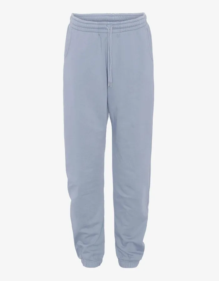 Women Organic Sweatpants Powder Blue Colorful Standard Sweatpants