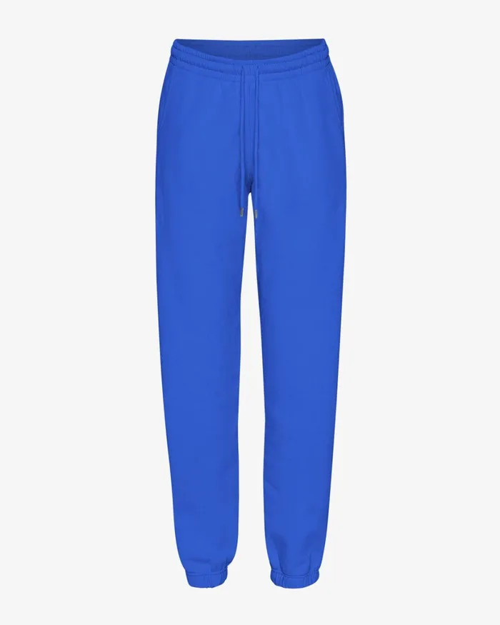 Women Organic Sweatpants Sapphire Blue Colorful Standard Sweatpants