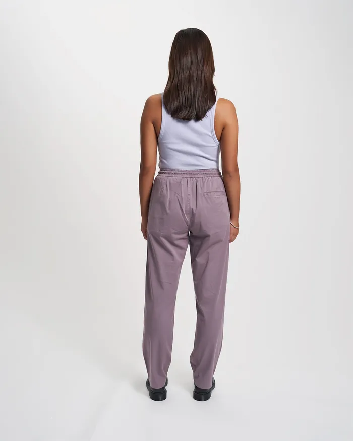 Women Organic Twill Pants 8211 Purple Haze Pants Colorfulstandard