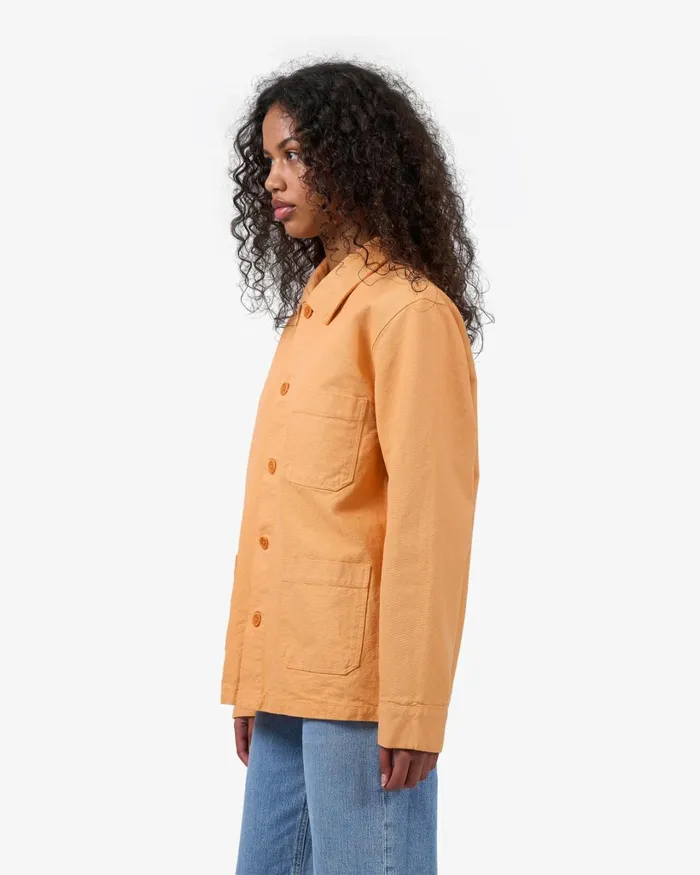 Women Organic Workwear Jacket Oxblood Red Colorful Standard Workwear Jackets