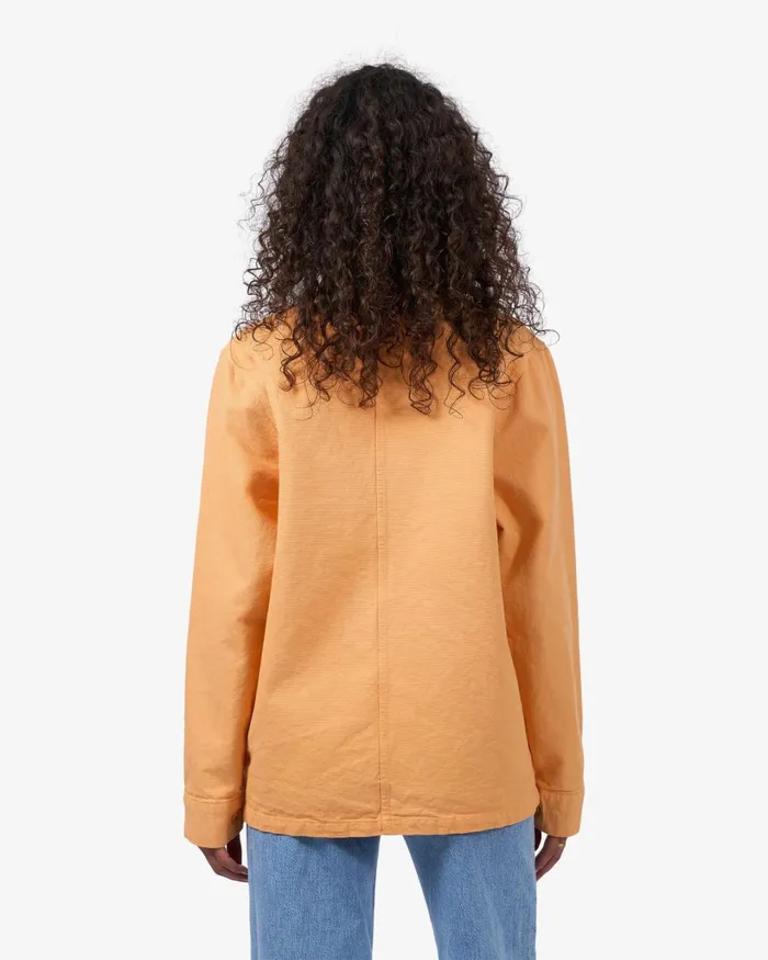 Women Organic Workwear Jacket Oxblood Red Colorful Standard Workwear Jackets