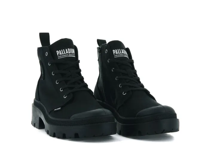 Women PALLABASE TWILL Blackblack PALLADIUM Boots Women PALLABASE TWILL Blackblack PALLADIUM Boots