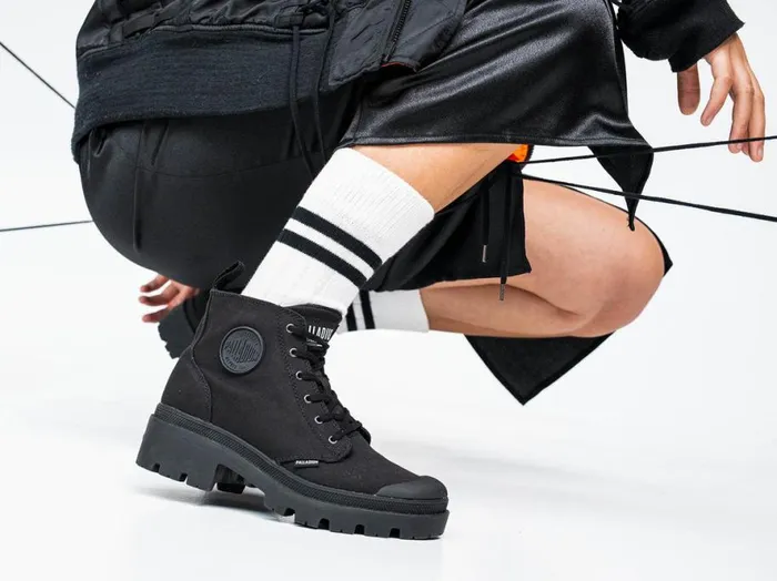 Women PALLABASE TWILL Blackblack PALLADIUM Boots Women PALLABASE TWILL Blackblack PALLADIUM Boots