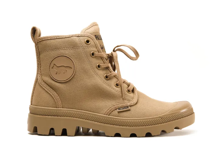 Women PALLABROUSSE X KITSUNE Woodlin PALLADIUM Boots