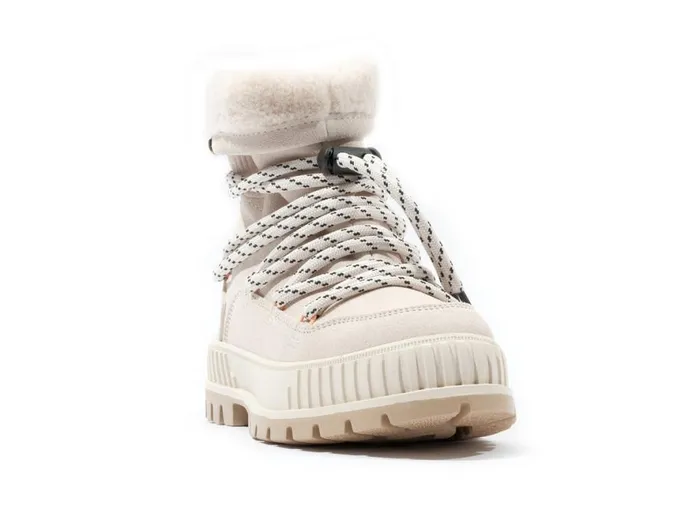 Women PALLASHOCK HIVER Almond Milk PALLADIUM Boots Women PALLASHOCK HIVER Almond Milk PALLADIUM Boots
