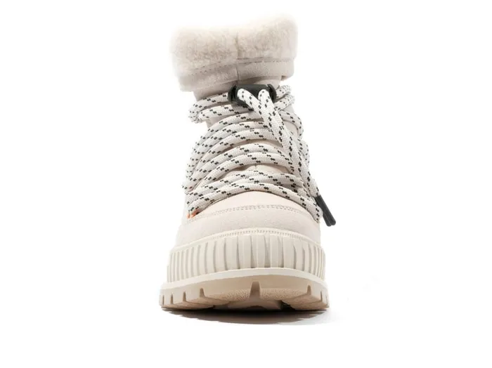 Women PALLASHOCK HIVER Almond Milk PALLADIUM Boots Women PALLASHOCK HIVER Almond Milk PALLADIUM Boots
