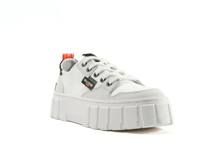Women PALLATOWER LO Star White PALLADIUM Sneakers