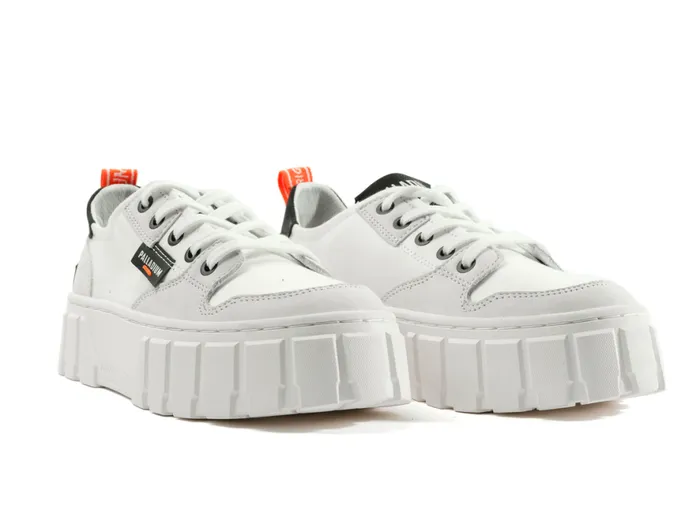 Women PALLATOWER LO Star White PALLADIUM Sneakers