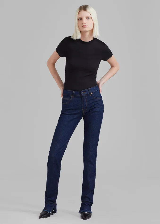 Women Palmira Tee 8211 Black The Frankie Shop Tops